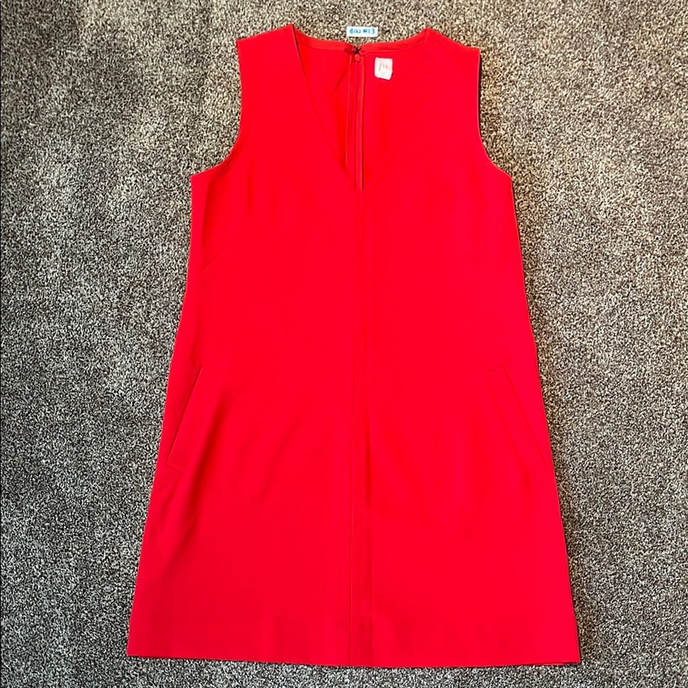 Red Sleeveless Dress